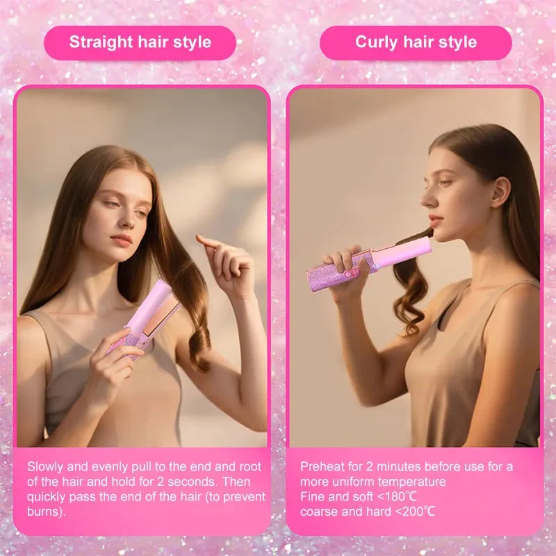 LuxeSpark Mini Straightener